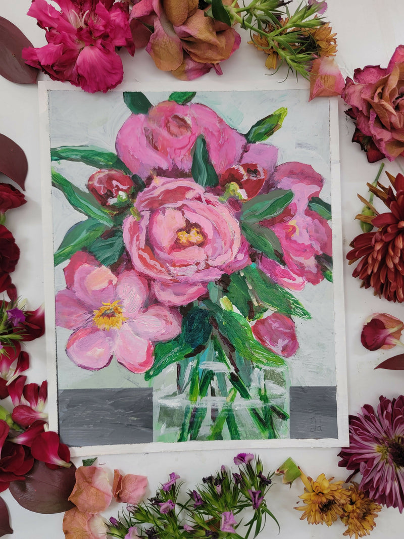 Pink Peonies