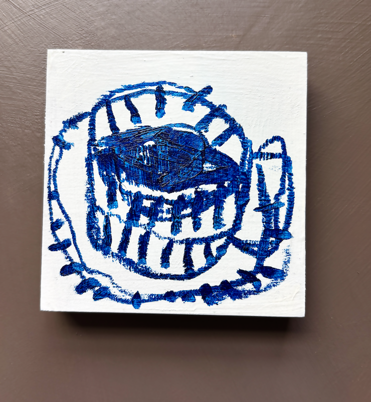 Striped Teacup