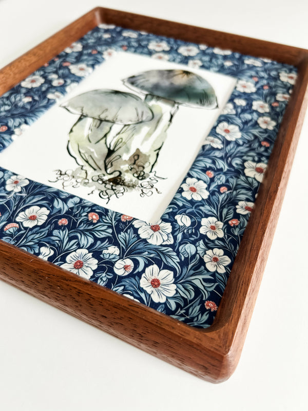 Mushroom Study in Slate Gray No. 1