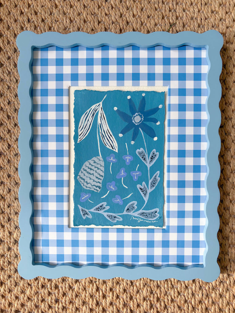 Framed Flower Study No. 9