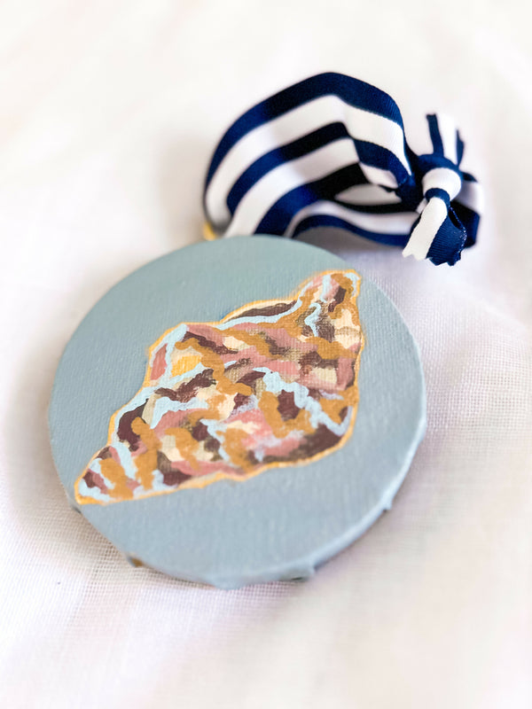 "Shell on Slate Green"