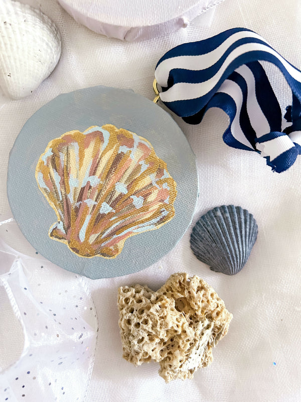 "Shell on Dusty Sage"