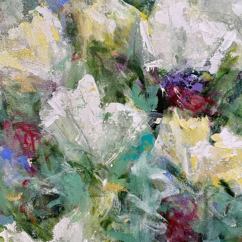 Summer Blooms 24”x24”