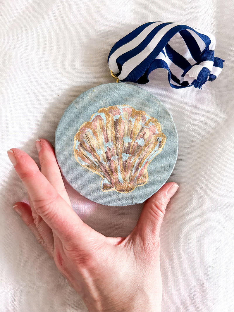 "Shell on Dusty Sage"