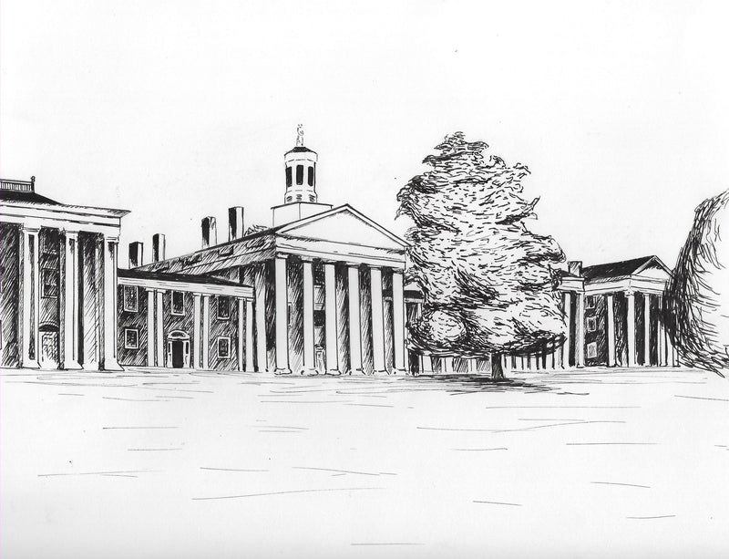Colonnade Print by Hayley Price, 8x10