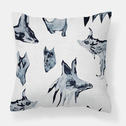 Animal Party Pillow in Snow