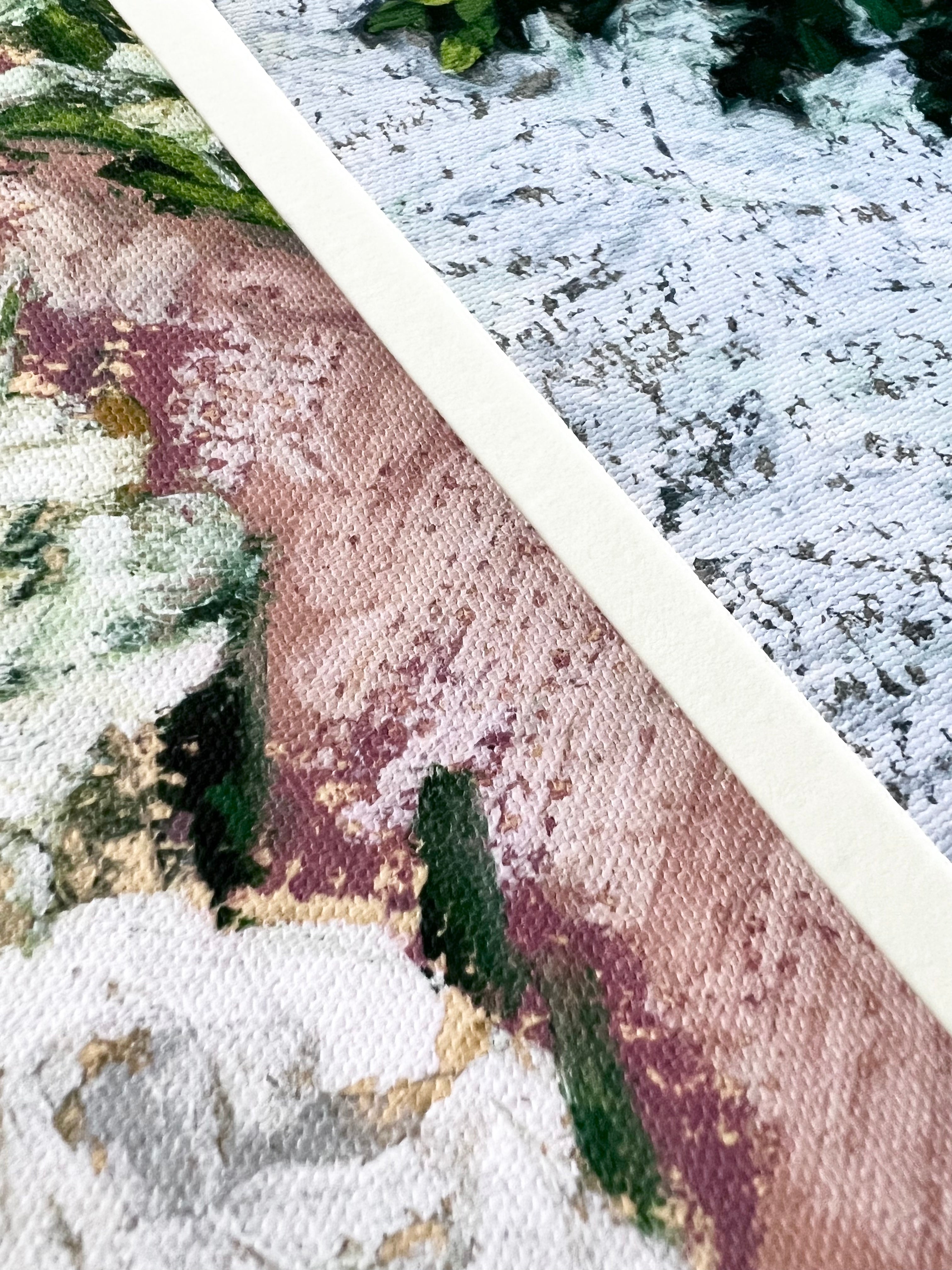 Lavender Mountain Print