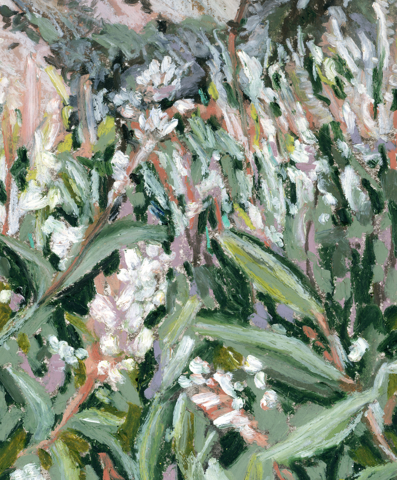 Lavender Mountain Print